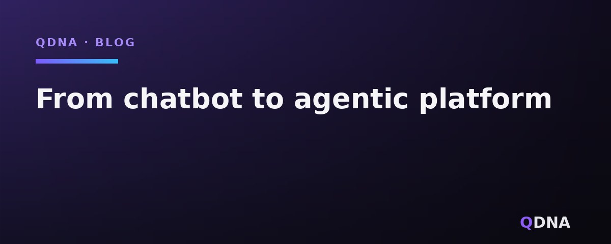 From chatbot to agentic platform: harness, memory and skills